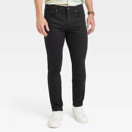 Men's Skinny Fit Jeans - Goodfellow & Co™ Black 34x32