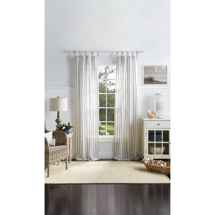 Martha Stewart 2pk 84" Laguna Striped Navy (Please be advised that sets may be missing pieces or otherwise incomplete.)
