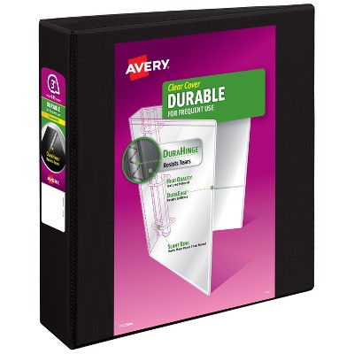 Avery 3 Inch Durable View Slant Ring Black Binder 17041