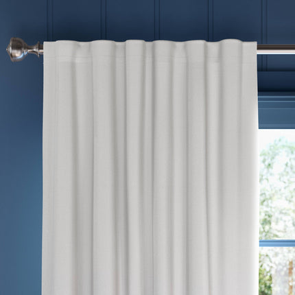 Threshold Farrah Light Filtering Window Curtain Panel 54x95in White