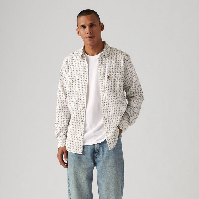 Levi's® Men's Long Sleeve Western Button-Down Shirt - M