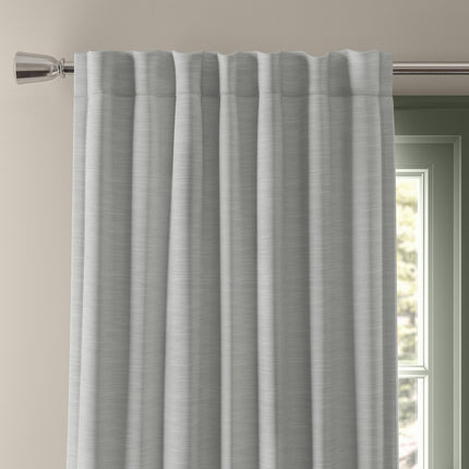50"x95" Blackout Henna Window Curtain Panel Gray - Threshold