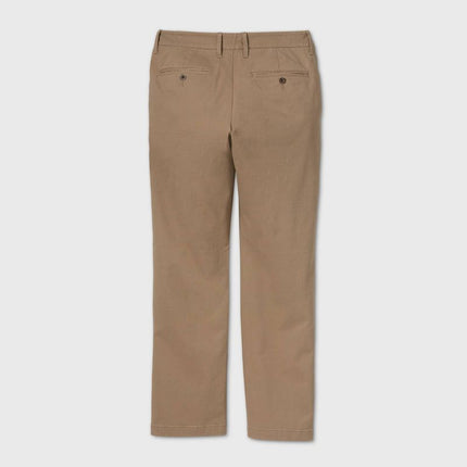 Goodfellow & Co Men's Everyday Straight Fit Tan Chino Pants with Spandex