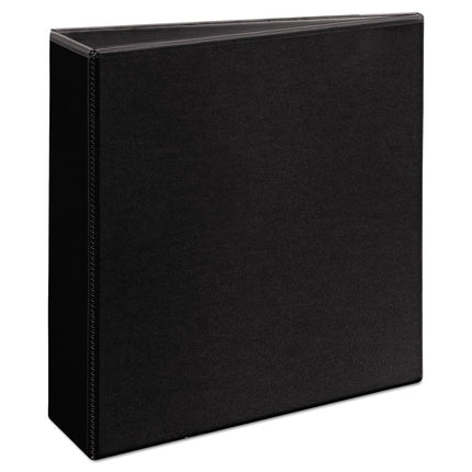 Avery Durable View 3 Ring Binder, 3 Inch Slant Rings, 1 Black Binder (17041)