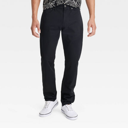 Men's Slim Five Pocket Pants - Goodfellow & Co™ Black 32x30