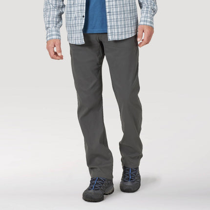 Wrangler Men's ATG Synthetic Straight Utility Pants - Dark Shadow 36x32: Midweight Nylon-Spandex, Zippered Pocket