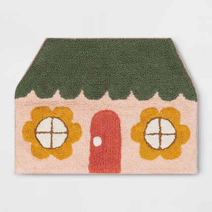 House Shaped Kids' Accent Rug - Pillowfort