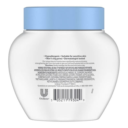 POND'S Dry Skin Hydrating Facial Moisturizer Cream 10.1oz