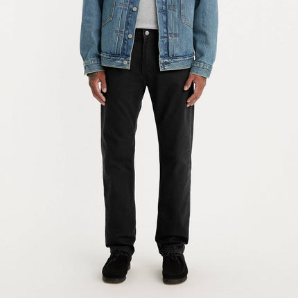Levi's® Men's 505™ Regular Fit Straight Leg Jeans - Black Denim 32x32: Heavyweight Cotton Denim, Mid Rise, Stretch Fabric