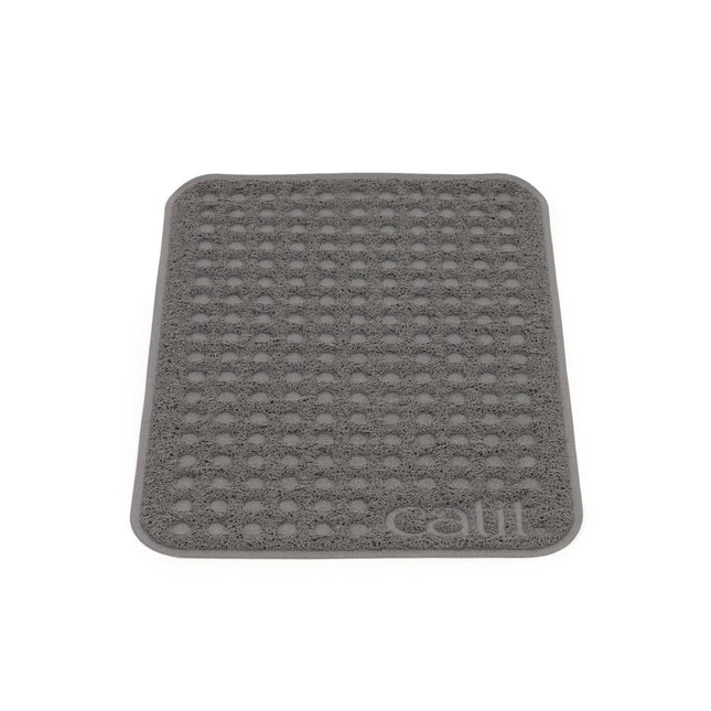 Catit Cat Litter Mat Rectangle Non-Slip Litter Trapping Mat Soft & Comfortable, Easy to Clean for All Cat Litter Types – Small