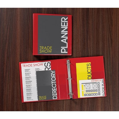 Avery Heavy-Duty Red 3 Inch View Binder With EZD Rings