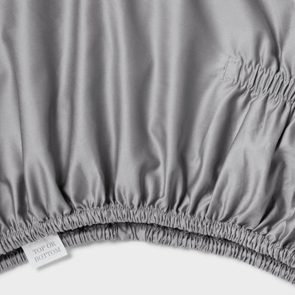 Threshold 400 Thread Count Sateen Fitted Sheet California King Classic Gray