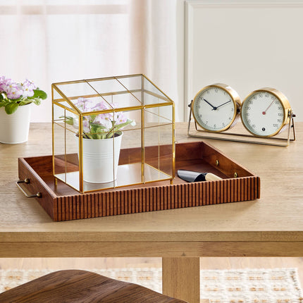 Hearth & Hand with Magnolia Mini Greenhouse Brass