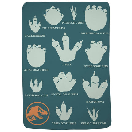 Jurassic World Kids' Blanket Green