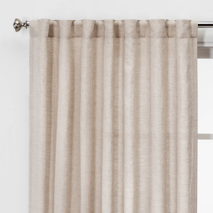 Threshold Farrah Light Filtering Window Curtain Panel 54x63in Sage Green