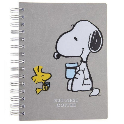 Graphique Peanuts Focus Vegan Leather Spiral Journal Focus On The Good