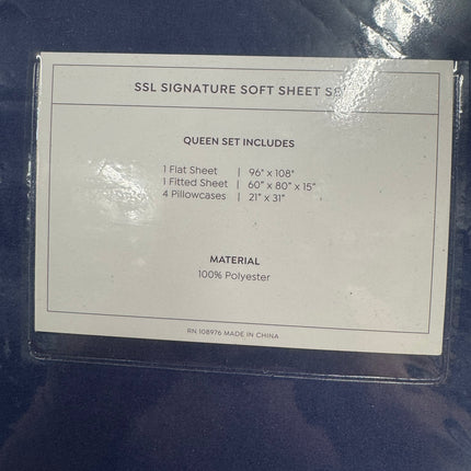 SSL SIGNATURE SOFT SHEET no SE

QUEEN SET