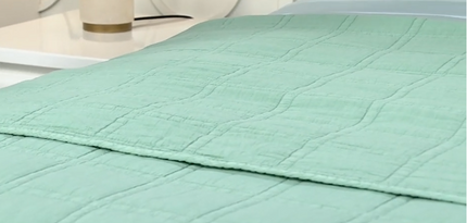 Premium Concierge Collection 3-Piece Stonewashed Cotton Coverlet Bedding Set