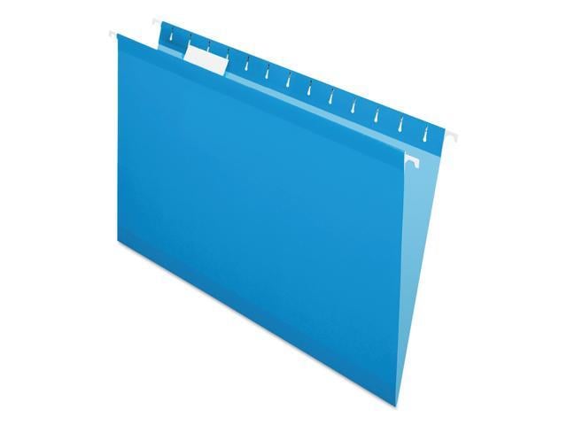 Pendaflex Hanging File Folders, Legal Size, Blue (PFX415315BLU)