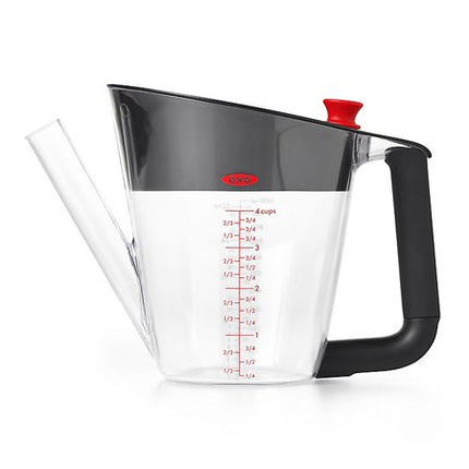 OXO Good Grips 4 Cup Fat Separator, Plastic, One Size Clear