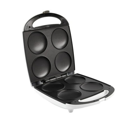 IMUSA USA 4 Slot Electric Arepa Maker with Nonstick Surface (1,200-Watts) Black