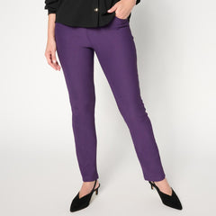 Antthony Ottoman Knit Pull-On Straight Leg Classic Trousers
