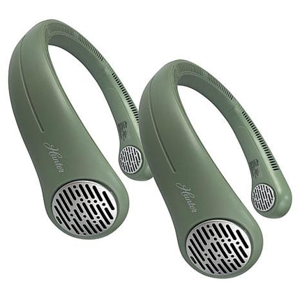 Hunter Rechargeable Portable Neck Fan 2-Pack