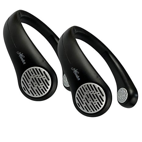 Hunter Rechargeable Portable Neck Fan 2-Pack