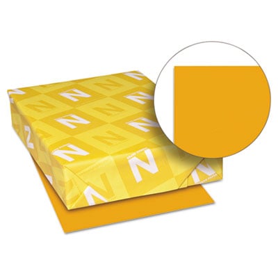 Astrobrights Color Paper, 24 lb Bond Weight, 11 x 17, Cosmic Orange, 500/Ream