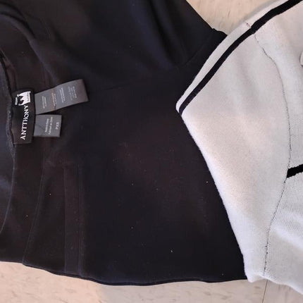 WynneCollection SoftKNIT Trompe L'oeil Trench Topper Jacket with Side Pockets