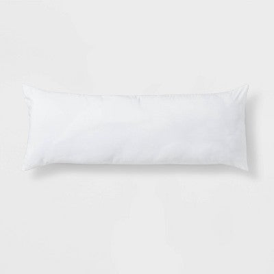 Room Essentials Body Pillow White 52in Hypoallergenic