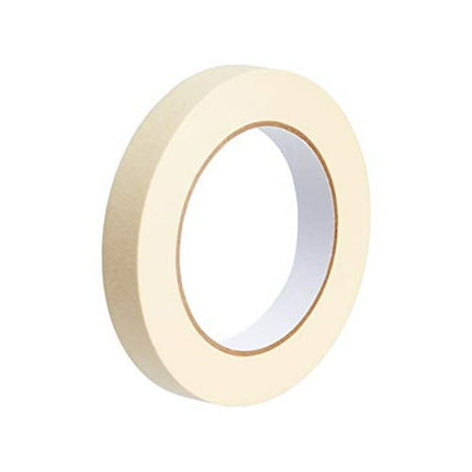 Amazon Basics Masking Tape, Pack of 3 Rolls, Beige, 0.7 inch x 180 feet