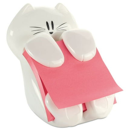 Post-it Pop-up Note Dispenser Cat Design 3x3 in 1 Dispenser/Pack (CAT-330 White)