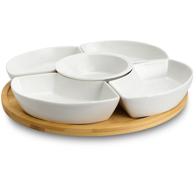Appetizer and Condiment Server Set