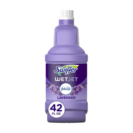 Swiffer WetJet Multi-Purpose Floor Cleaner Refill Lavender Vanilla 42.2oz