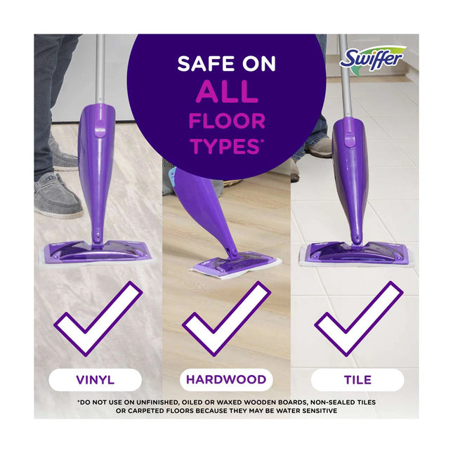 Swiffer WetJet Multi-Purpose Floor Cleaner Refill Lavender Vanilla 42.2oz