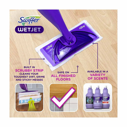 Swiffer WetJet Multi-Purpose Floor Cleaner Refill Lavender Vanilla 42.2oz