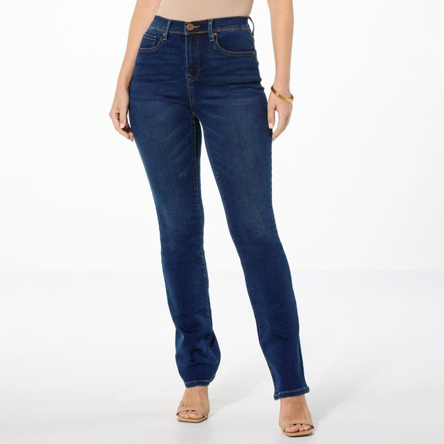 DG2 by Diane Gilman Virtual Stretch Denim Baby Bootcut 5-Pocket Jean