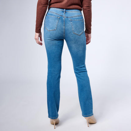DG2 by Diane Gilman Virtual Stretch Denim Baby Bootcut 5-Pocket Jean