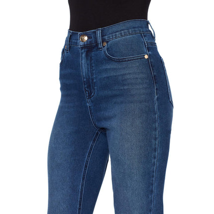 DG2 Diane Gilman Women's Virtual Stretch Denim Bootcut Jeans - Comfortable, Flattering Fit