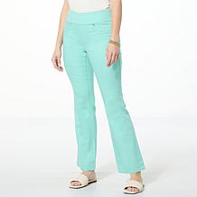 DG2 Diane Gilman Virtual Stretch Comfort Waist Bootcut Denim Jeans