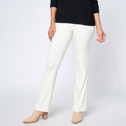 DG2 Diane Gilman Virtual Stretch Comfort Waist Bootcut Denim Jeans