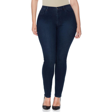 DG2 by Diane Gilman Virtual Stretch Denim Skinny Jeans for Women