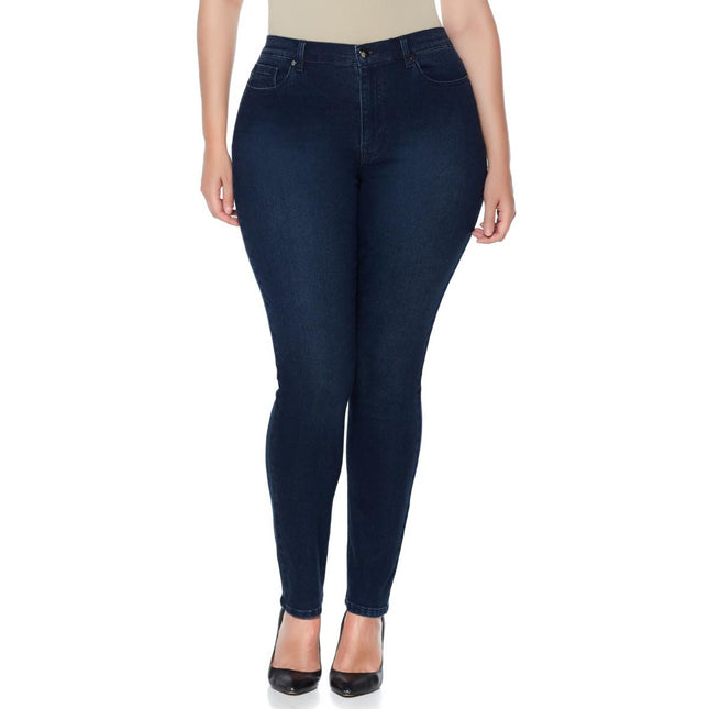 DG2 by Diane Gilman Virtual Stretch Denim Skinny Jeans for Women