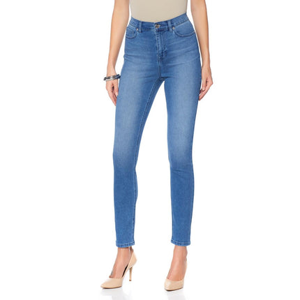 DG2 by Diane Gilman Virtual Stretch Denim Skinny Jeans for Women