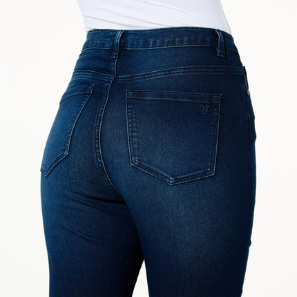 DG2 by Diane Gilman Virtual Stretch Denim Straight-Leg Jean for Women