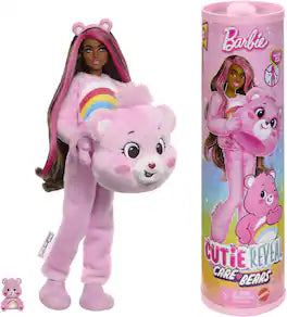 Barbie Cutie Reveal Care Bears - Bear Plush Costume Doll