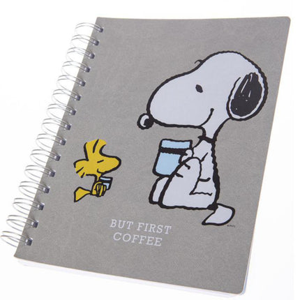 Graphique Peanuts Focus Vegan Leather Spiral Journal Focus On The Good