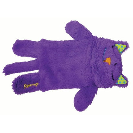 Catstages Purr Pillow Kitty Calming Cat Toy with Touch-Activated Purring and Soft Plush, Purple - Helps Reduce Stress & Provide Anxiety Relief for Cats