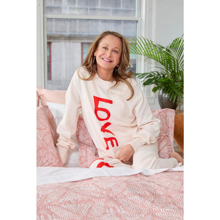 Farm to Home Organic Cotton Coral Batik Duvet Set Queen